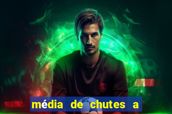 média de chutes a gol manchester city por jogo